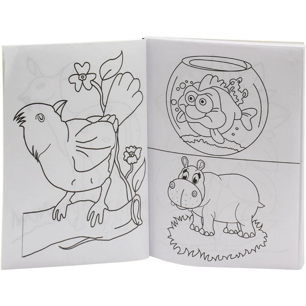 Livro Infantil Colorir 365 Desenhos P/Colorir Pt 288P Todolivro - imagem 3