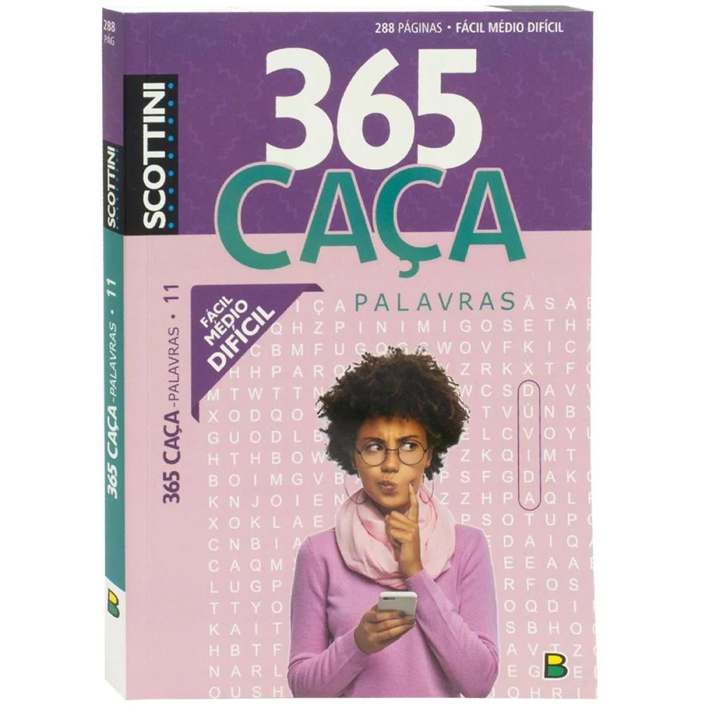 Livro De Atividades Caca-Palavras 365 N.11 288Pag. Todolivro - imagem 2