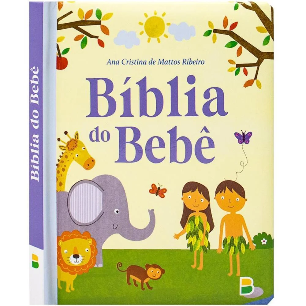 Livro Infantil Ilustrado Biblia Fofa Do Bebe 12X15 10Pg Todolivro - imagem 3