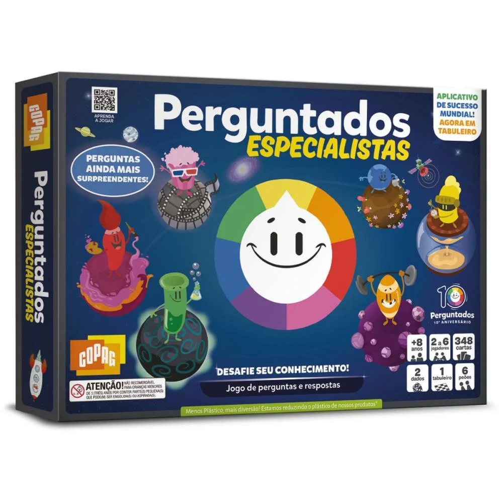 Jogo De Tabuleiro Perguntados Especialista Copag - imagem 2