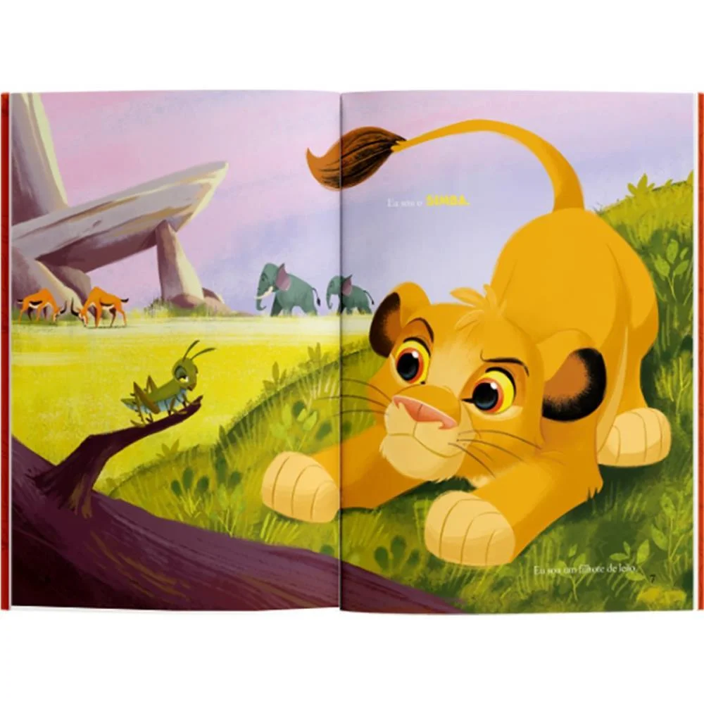 Livro De Leitura Pop Rei Leão 32Pgs 23X15Cm Cd Culturama - imagem 4