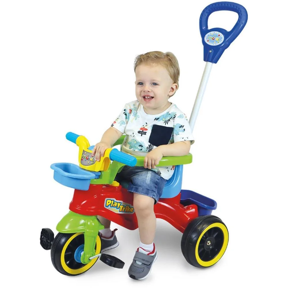 Triciclo Play Trike Colorido Maral - imagem 5