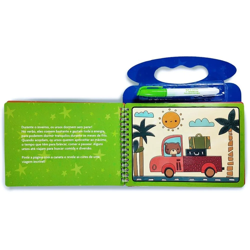 Livro Aquabook Animais 10Pgs 21,5X20Cm Magic Kids - imagem 3