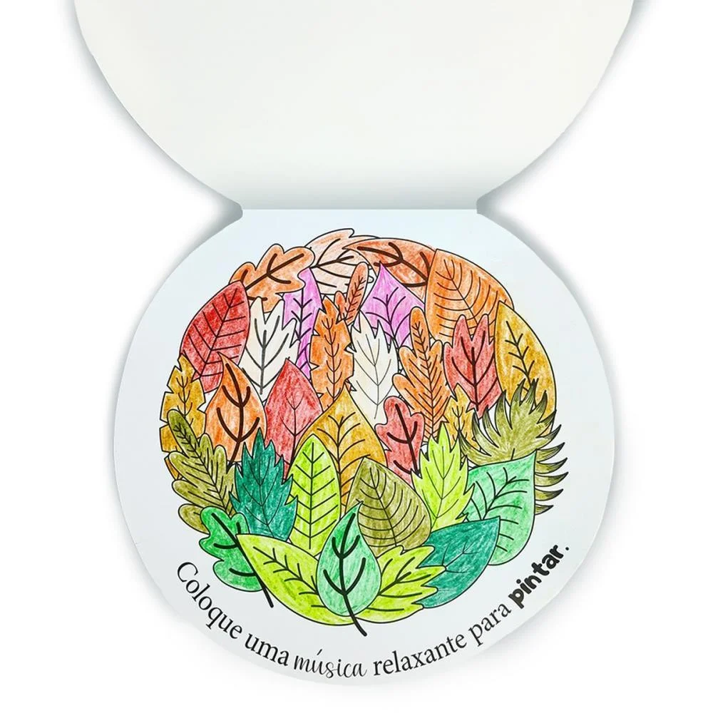 Livro De Colorir Arte Terapia Para Acalmar 24Pg Magic Kids - imagem 4