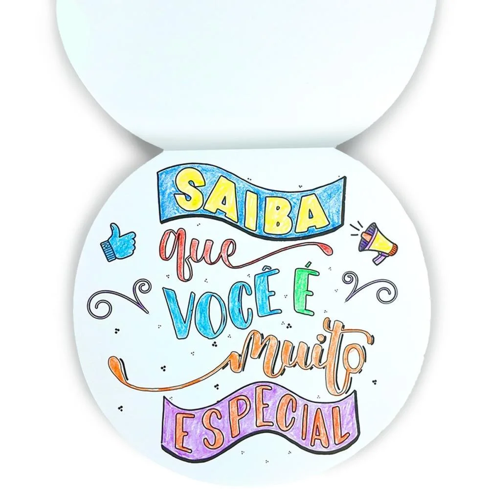 Livro De Colorir Lettering 24Pgs 17,5Cm Magic Kids - imagem 4