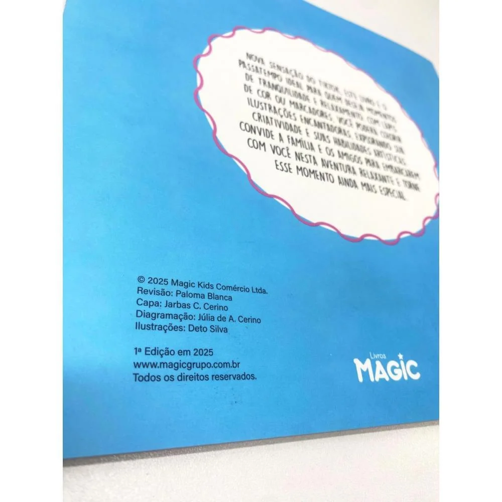 Livro De Colorir Sunny Days 48Pgs 180G Magic Kids - imagem 4