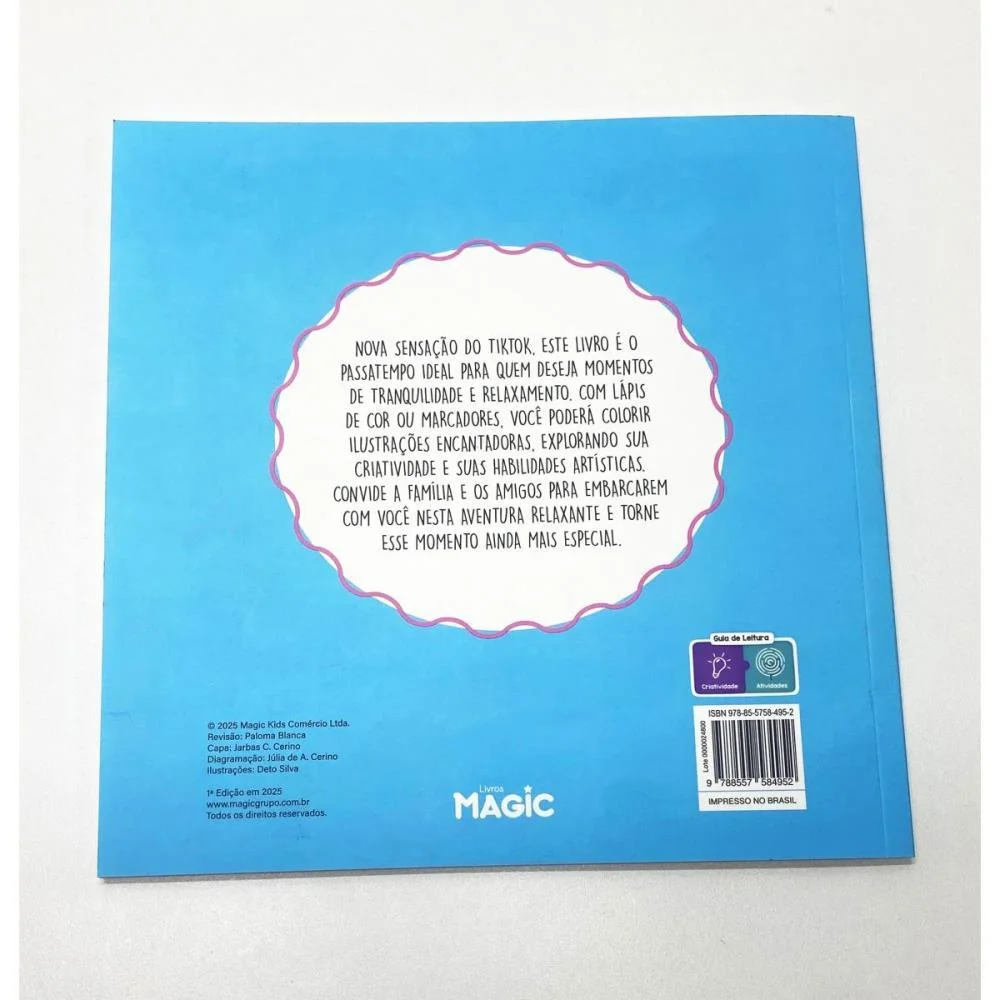 Livro De Colorir Sunny Days 48Pgs 180G Magic Kids - imagem 5