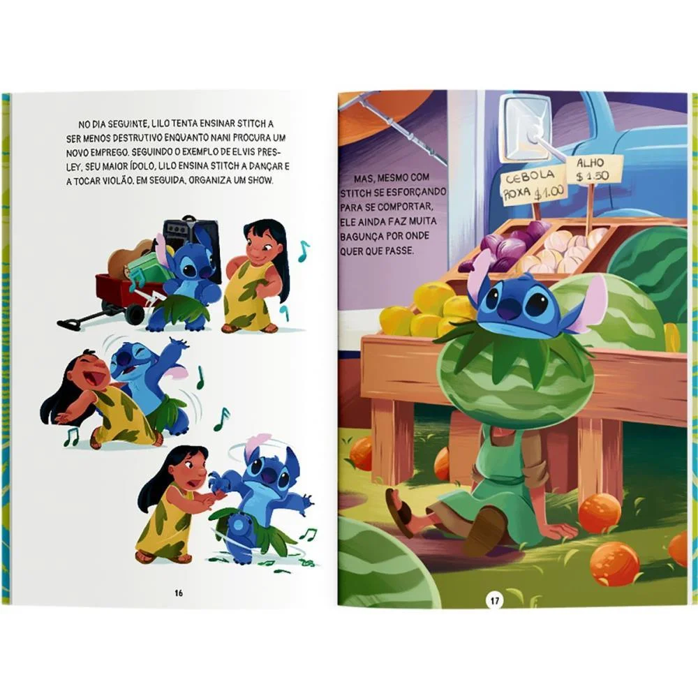 Livro De Leitura Pop Stitch 32Pgs 23X15Cm Cd Culturama - imagem 4