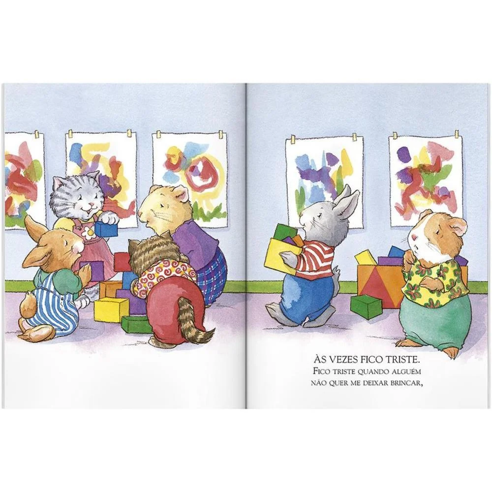 Livro Infantil Ilustrado Como Me Sinto- Triste 20X27 32 Todolivro - imagem 4
