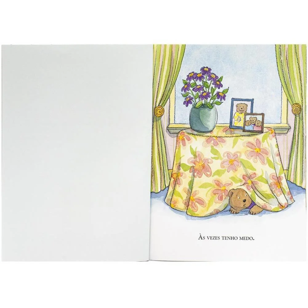 Livro Infantil Ilustrado Como Me Sinto- Tenho Medo 32P Todolivro - imagem 3