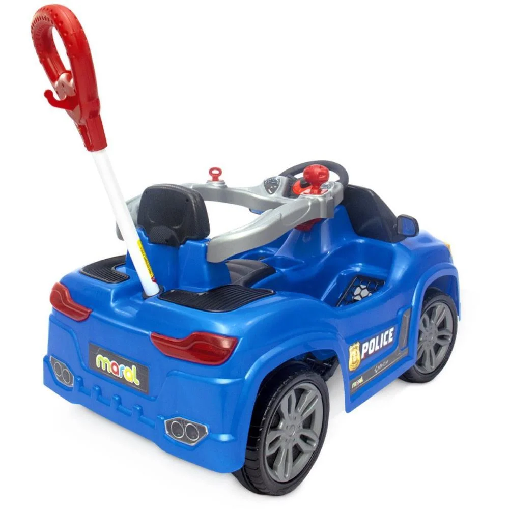 Veiculo Para Bebe Bm Car Azul 30Kg C/Som Maral - imagem 5