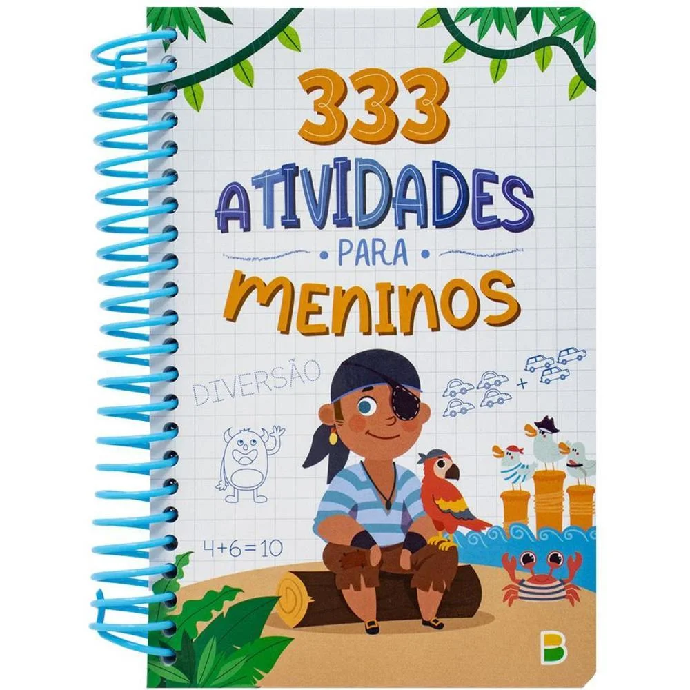 Livro De Atividades 333 Atividades Esp.menino 168P Todolivro - imagem 3