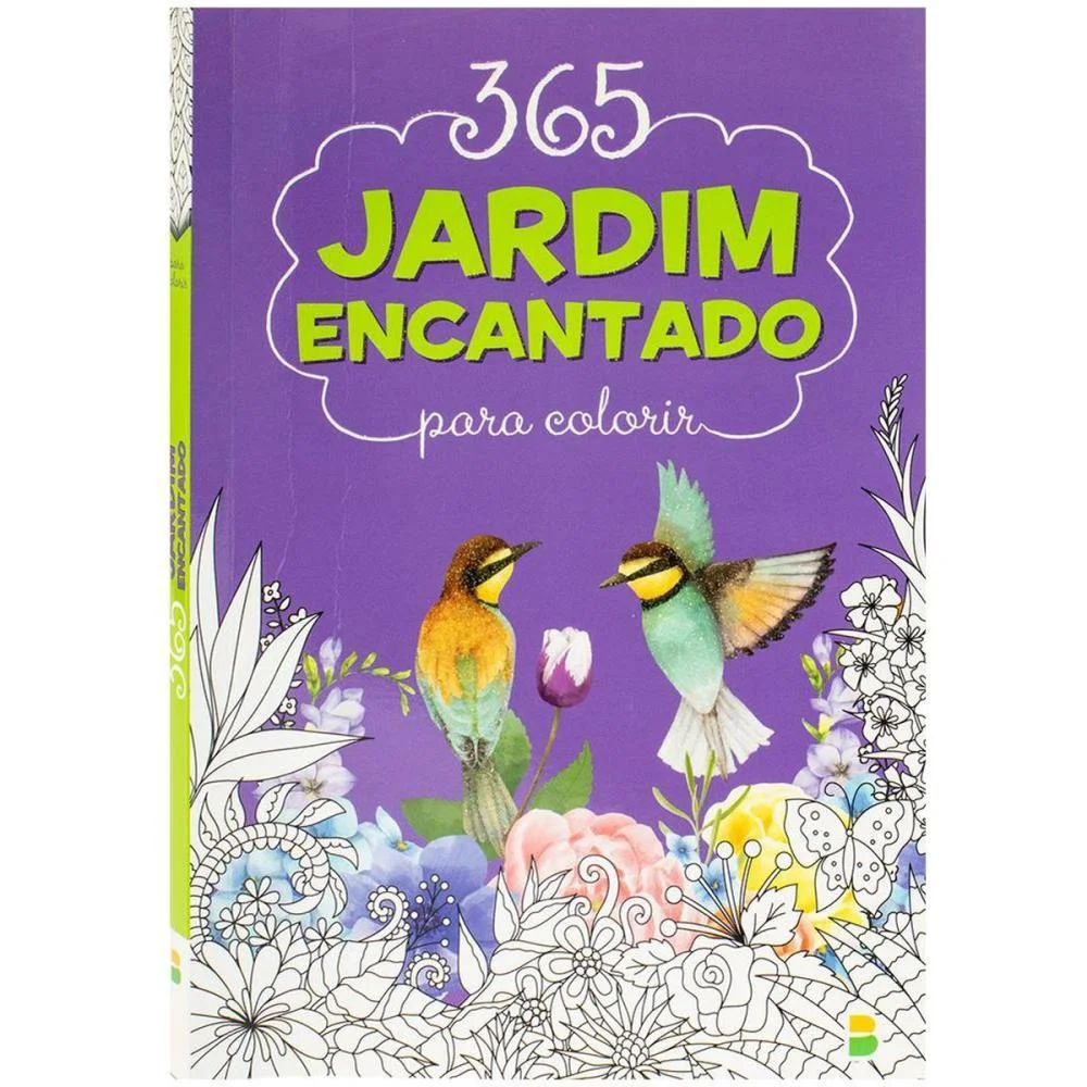Livro De Colorir 365 Jardim Encantado 15X22 288 Todolivro - imagem 5