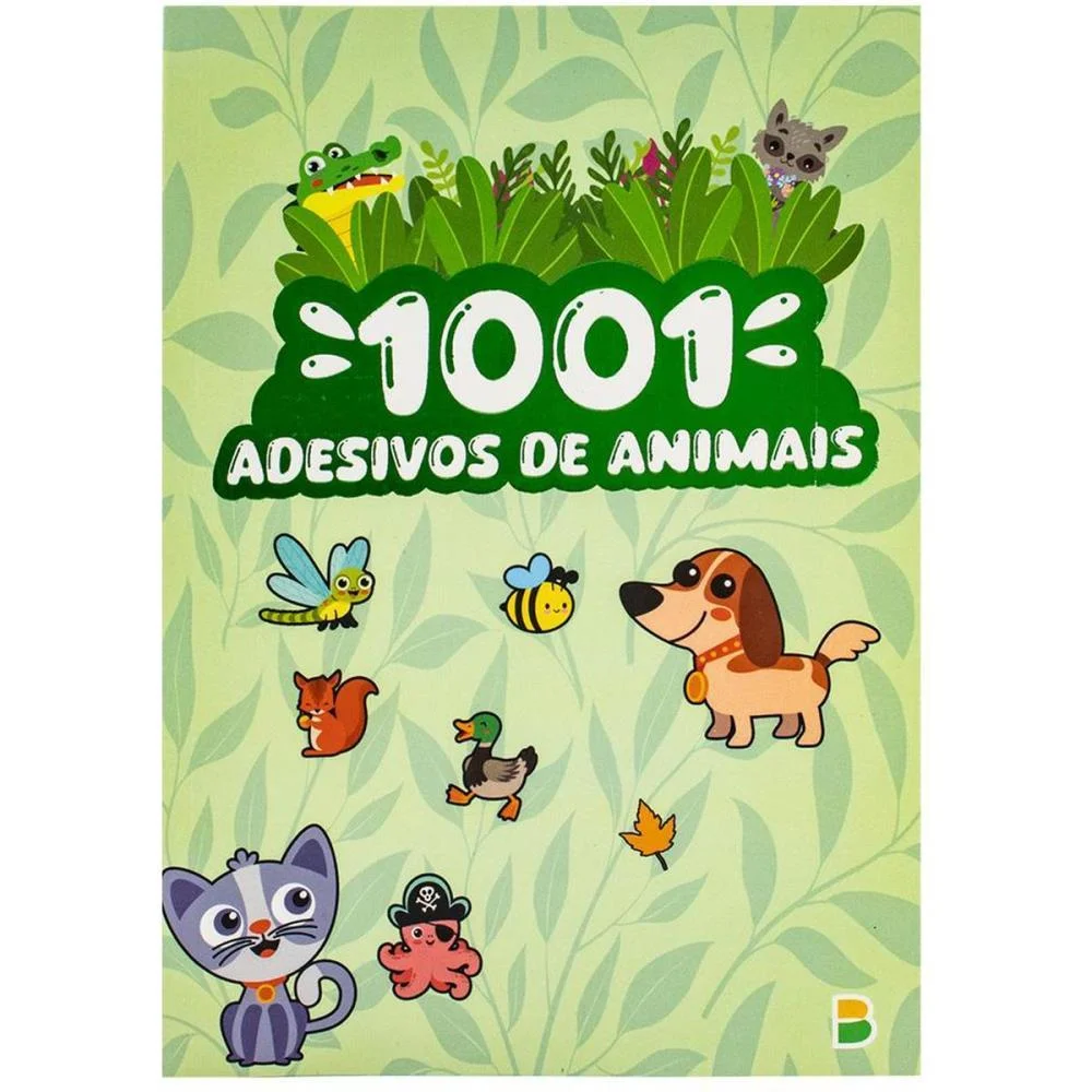 Livro Com Adesivos 1001 Ades.animais 14X20 40Pg Todolivro - imagem 3