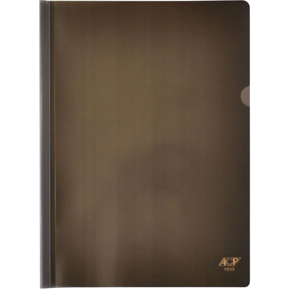 Pasta Canaleta A4 Fume New Line Acp (Pct.c/10) - imagem 3