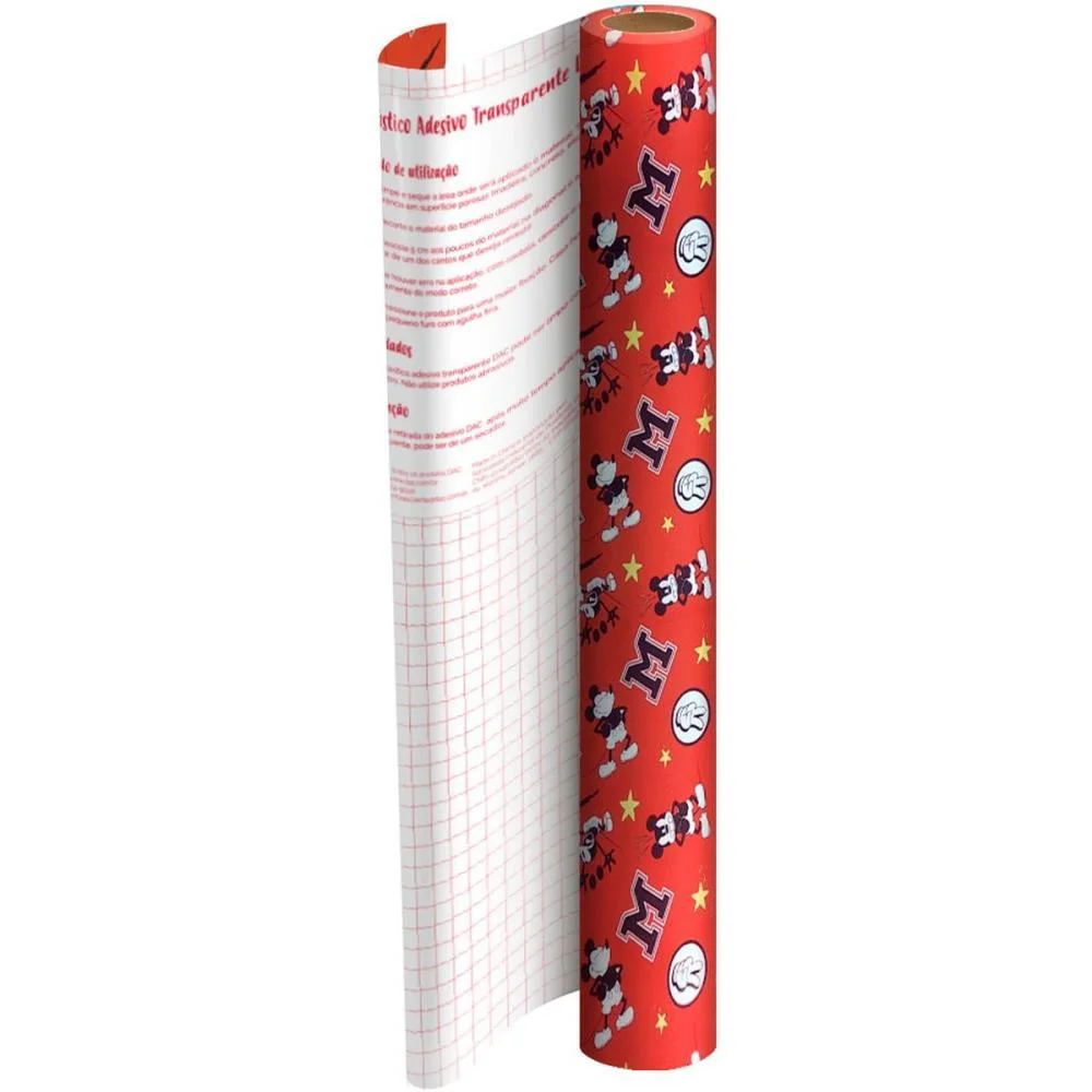 Plastico Adesivo 45Cmx10M Mickey Pp 0,08Mm Dac (Rolo) - imagem 2