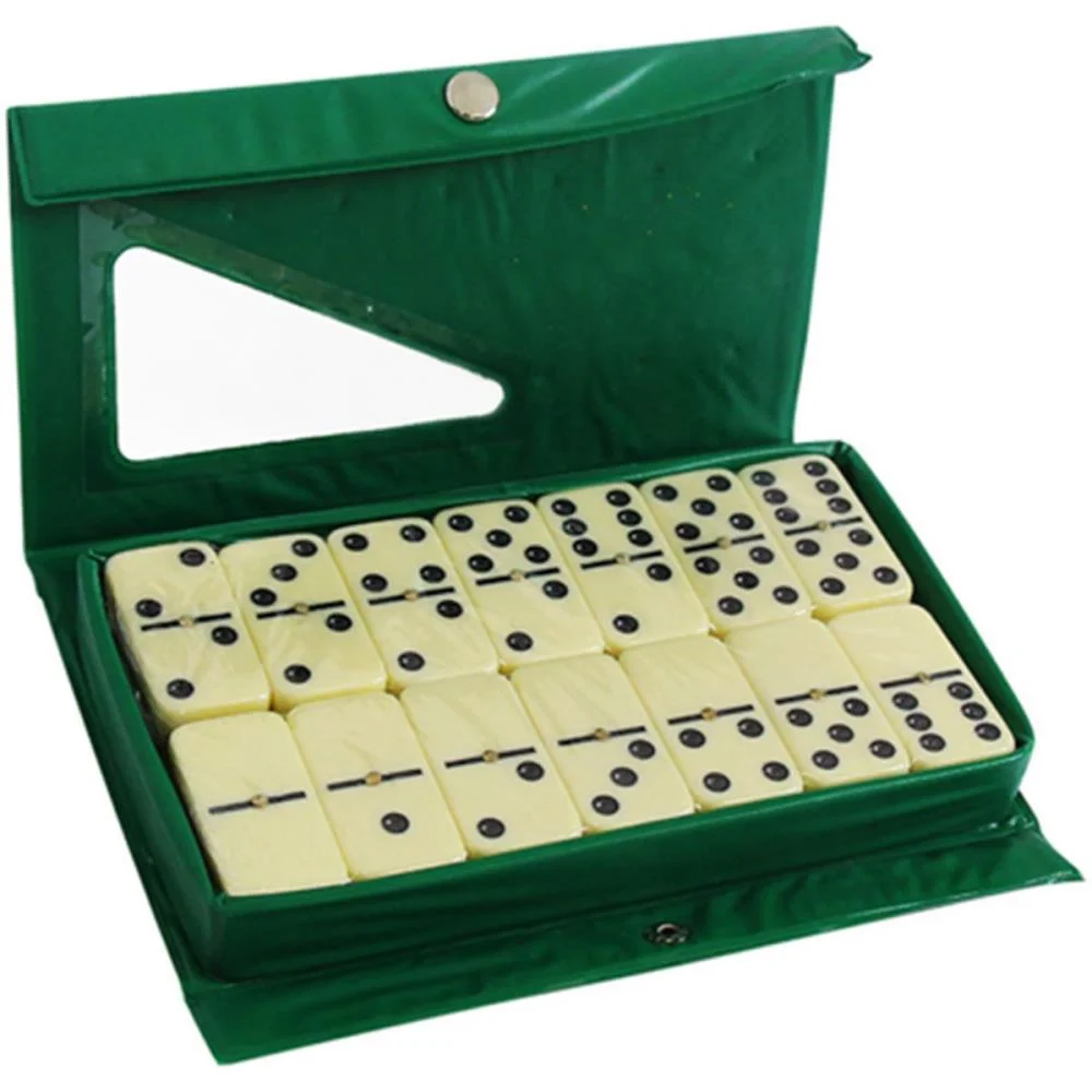 Domino Estojo 28Pcs 11Mm Verde Western (Estojo) - imagem 2