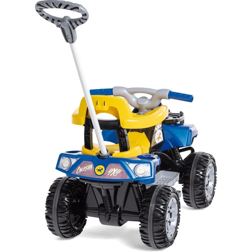 Veiculo Para Bebe Cross Up Azul 2Em1 C/Som 30Kg Calesita - imagem 15