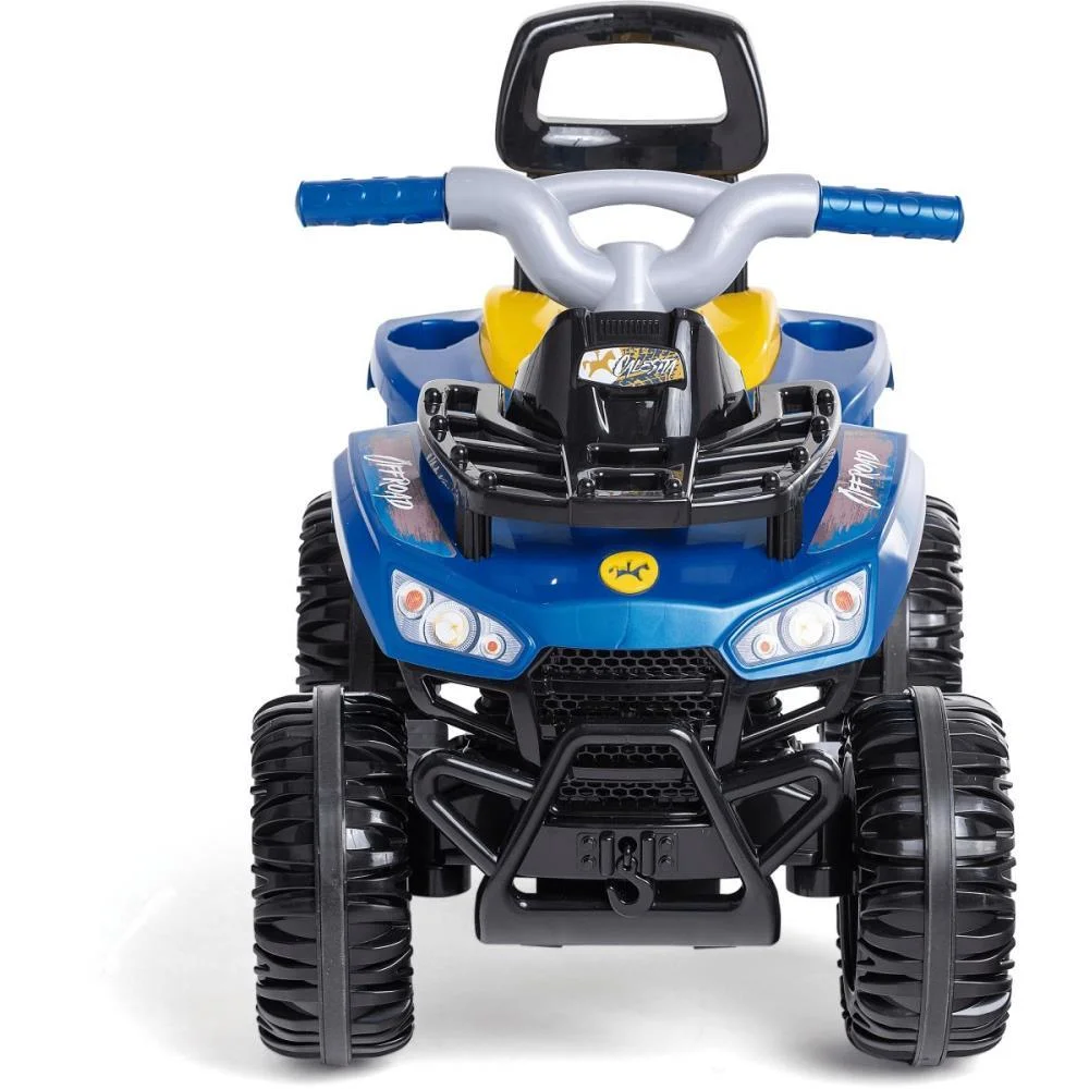 Veiculo Para Bebe Cross Up Azul 2Em1 C/Som 30Kg Calesita - imagem 4