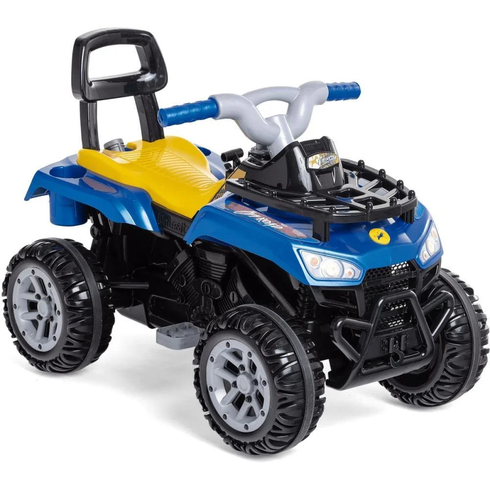 Veiculo Para Bebe Cross Up Azul 2Em1 C/Som 30Kg Calesita - imagem 5