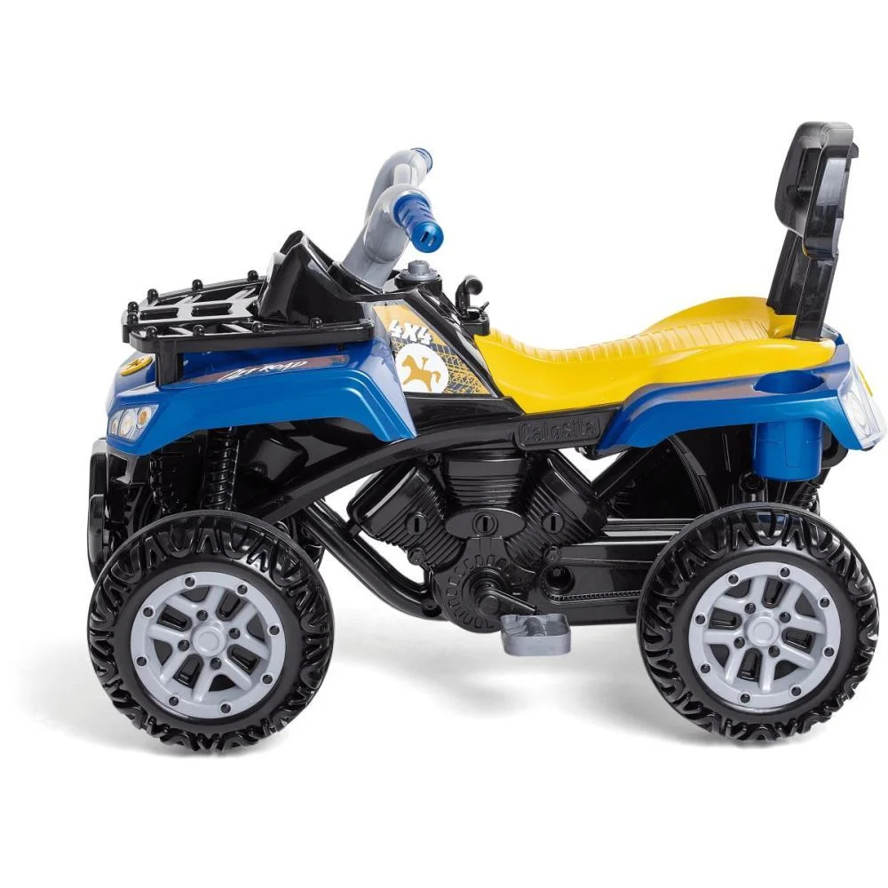 Veiculo Para Bebe Cross Up Azul 2Em1 C/Som 30Kg Calesita - imagem 6