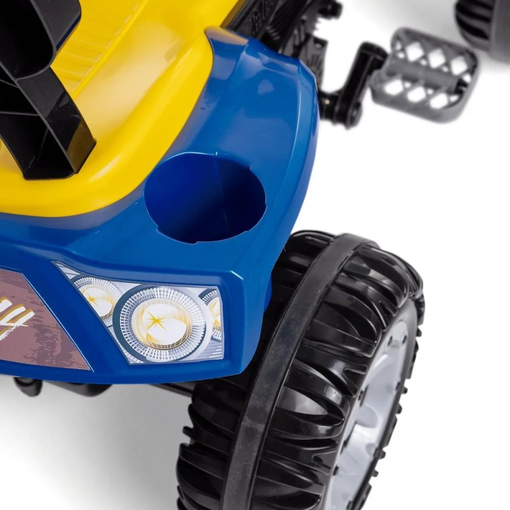 Veiculo Para Bebe Cross Up Azul 2Em1 C/Som 30Kg Calesita - imagem 10