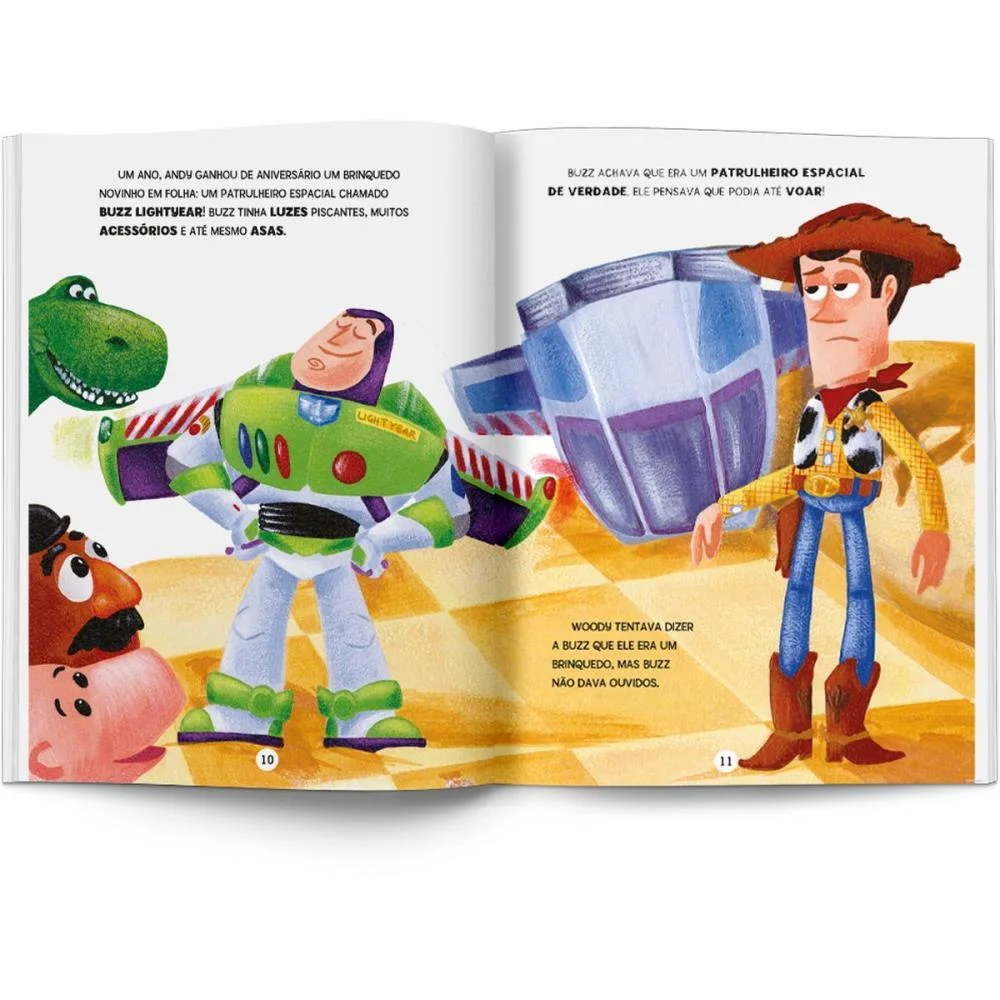 Livro De Leitura Pop Toy Story 32Pgs 23,5X16Cm Culturama - imagem 4