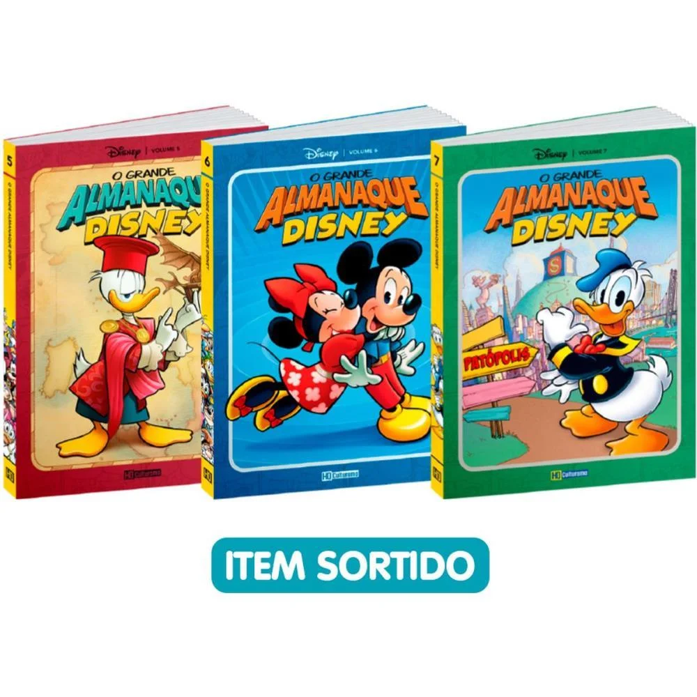 Livro De Leitura Disney O Grande Almanaque (S) Culturama (Pct.c/05) - imagem 2