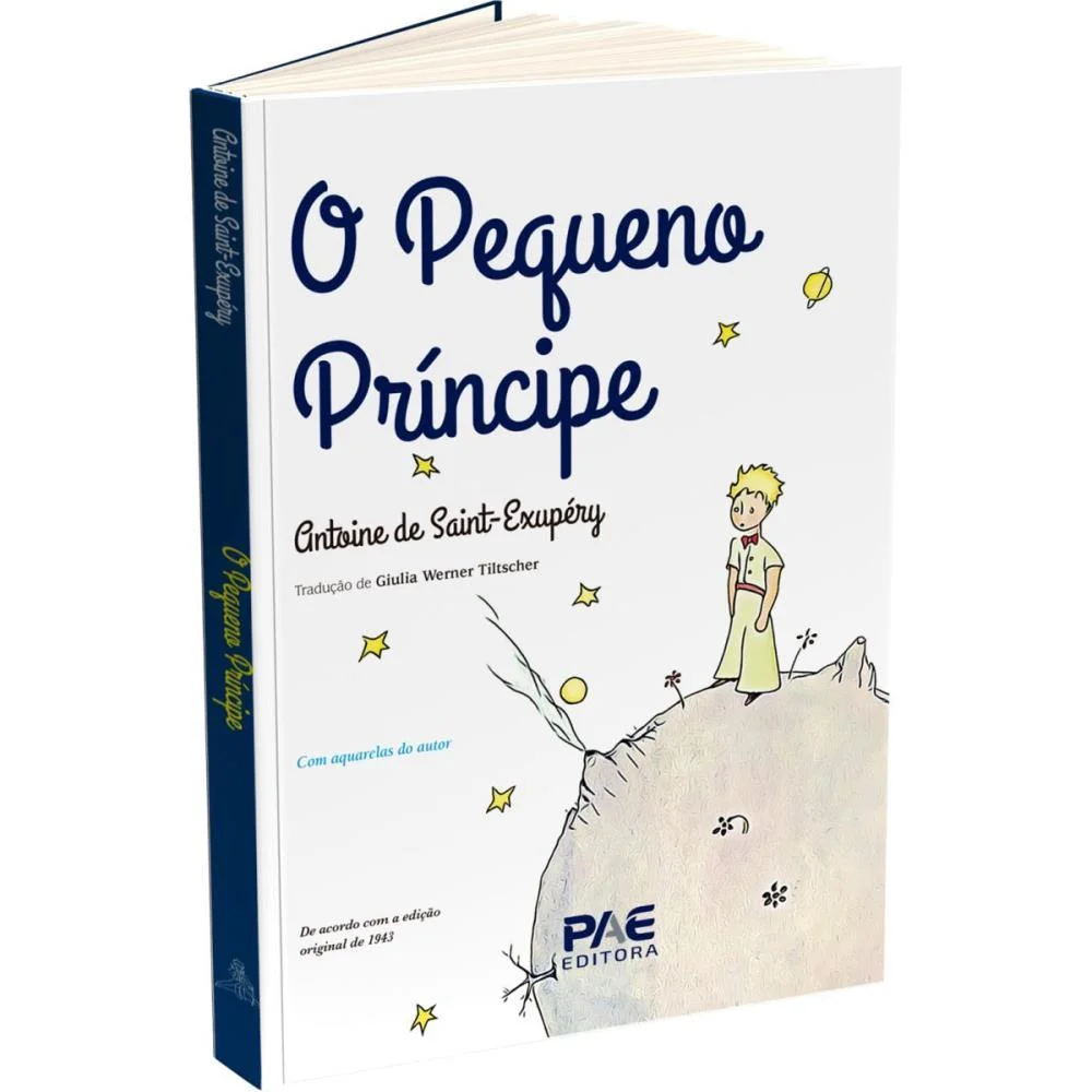 Livro Infantil Ilustrado O Pequeno Principe 115Pg Pae Editora - imagem 2