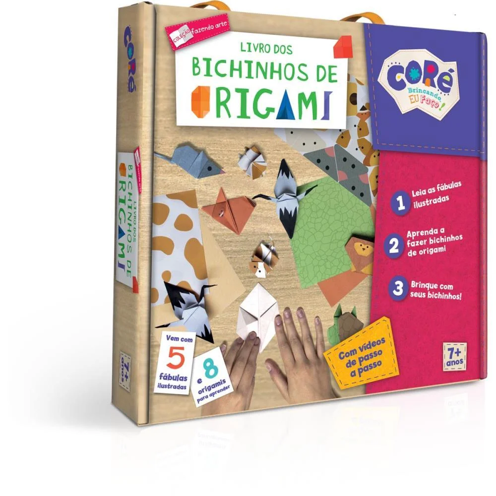 Livro Brinquedo Ilustrado Bichinhos De Origami Toyster - imagem 2