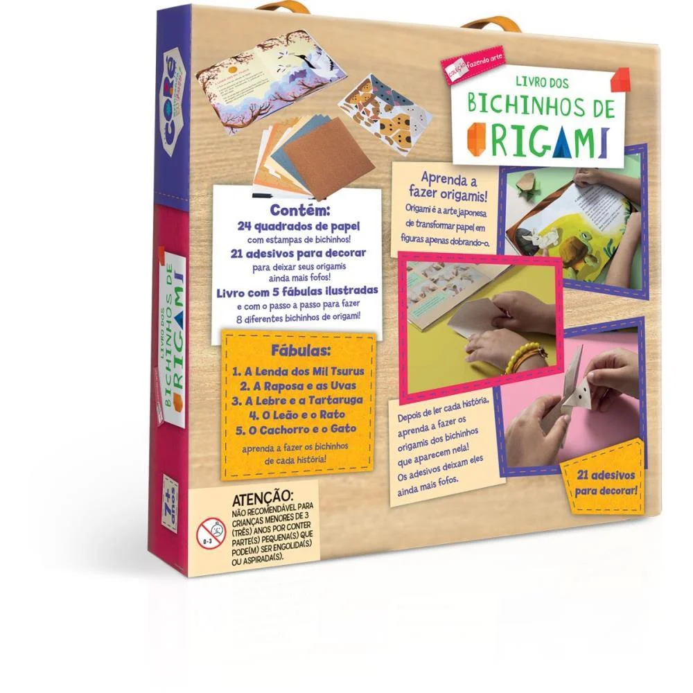 Livro Brinquedo Ilustrado Bichinhos De Origami Toyster - imagem 5