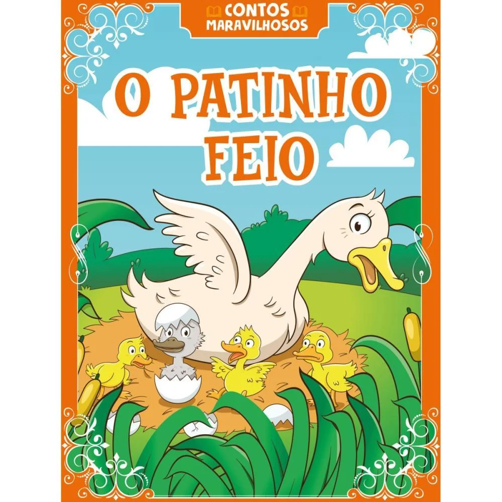 Livro Infantil Ilustrado O Patinho Feio Online Editora - imagem 3