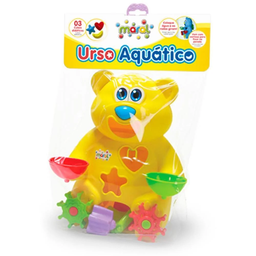 Brinquedo Educativo Urso Aquatico Maral - imagem 4