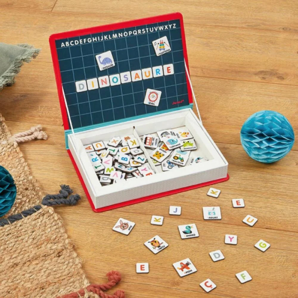 Livro Magnetico Infantil Alfabeto Portugues Brasil 142P Maped - imagem 3