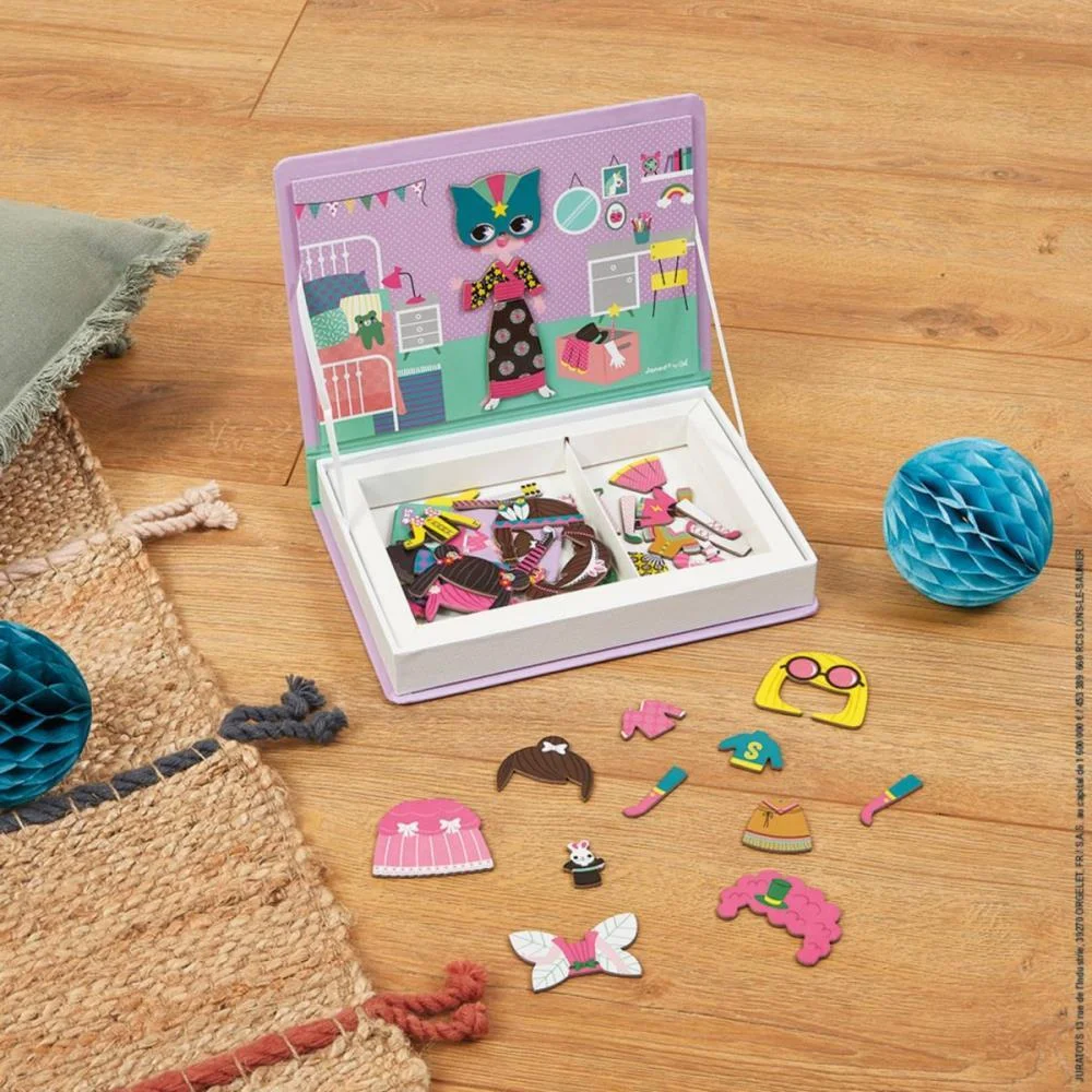 Livro Magnetico Infantil Fashion 54 Pecas Maped - imagem 3