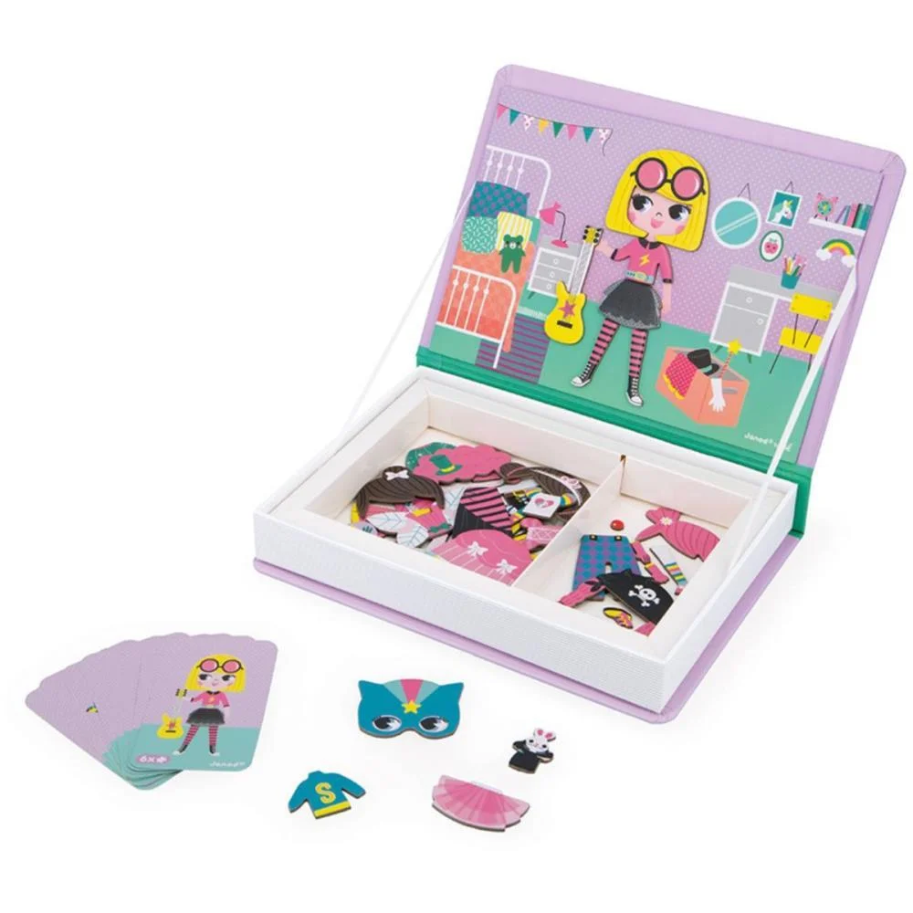 Livro Magnetico Infantil Fashion 54 Pecas Maped - imagem 4