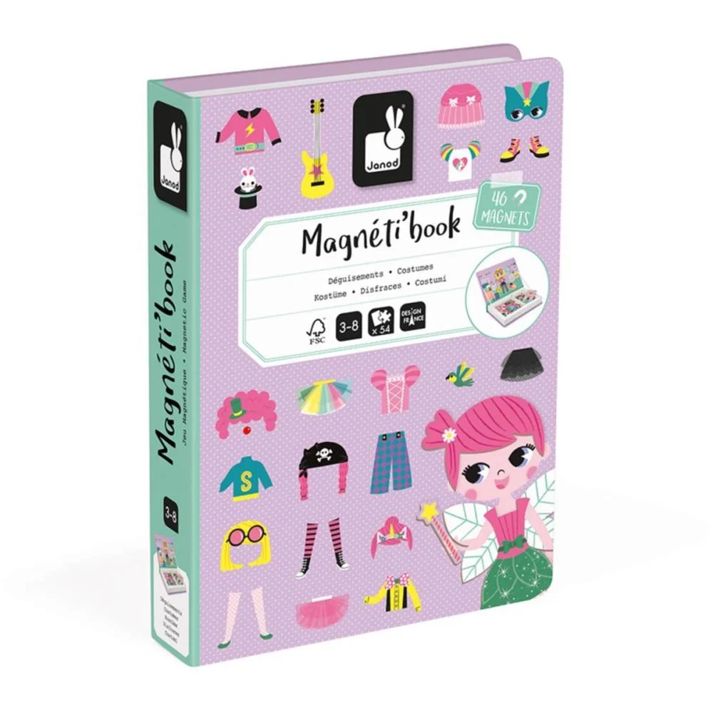 Livro Magnetico Infantil Fashion 54 Pecas Maped - imagem 6