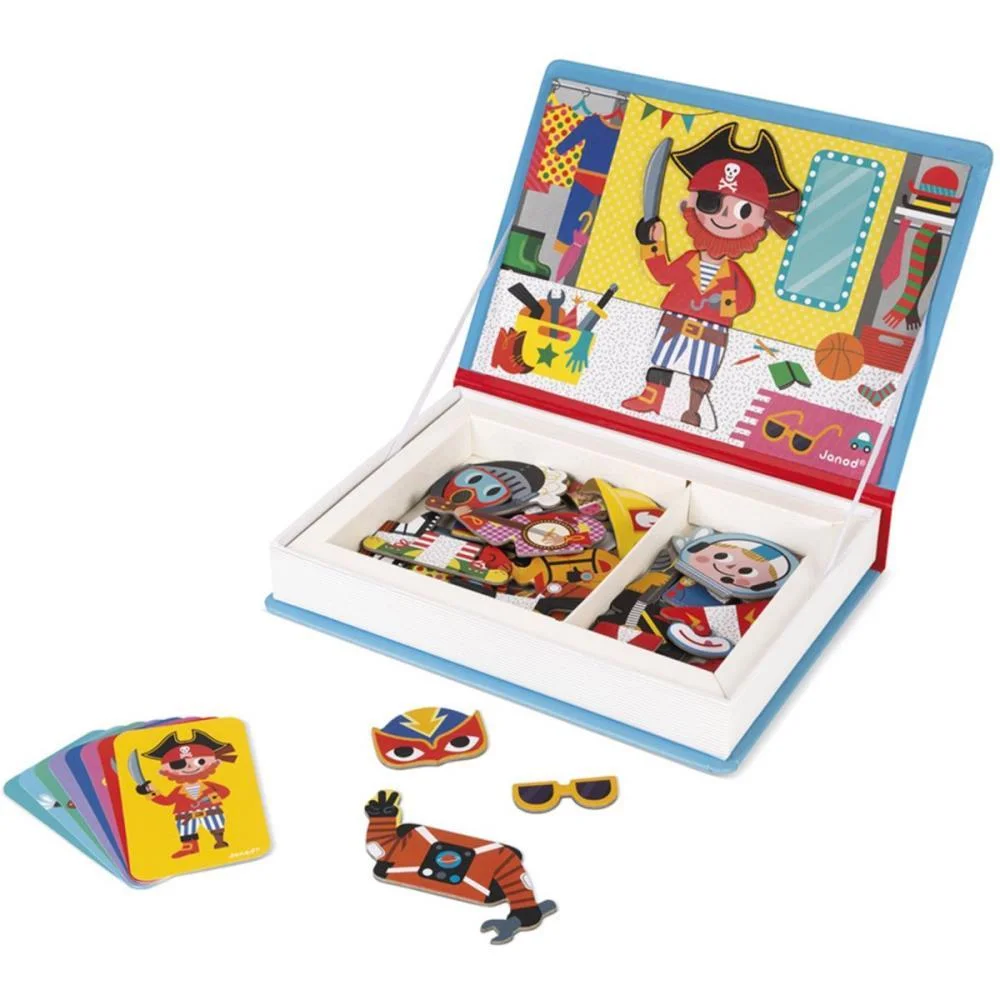Livro Magnetico Infantil Festa A Fantasia 44 Pecas Maped - imagem 3