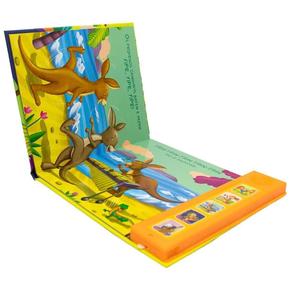 Livro Sonoro Filhotes De Animais 22X19,5 8P Todolivro - imagem 3