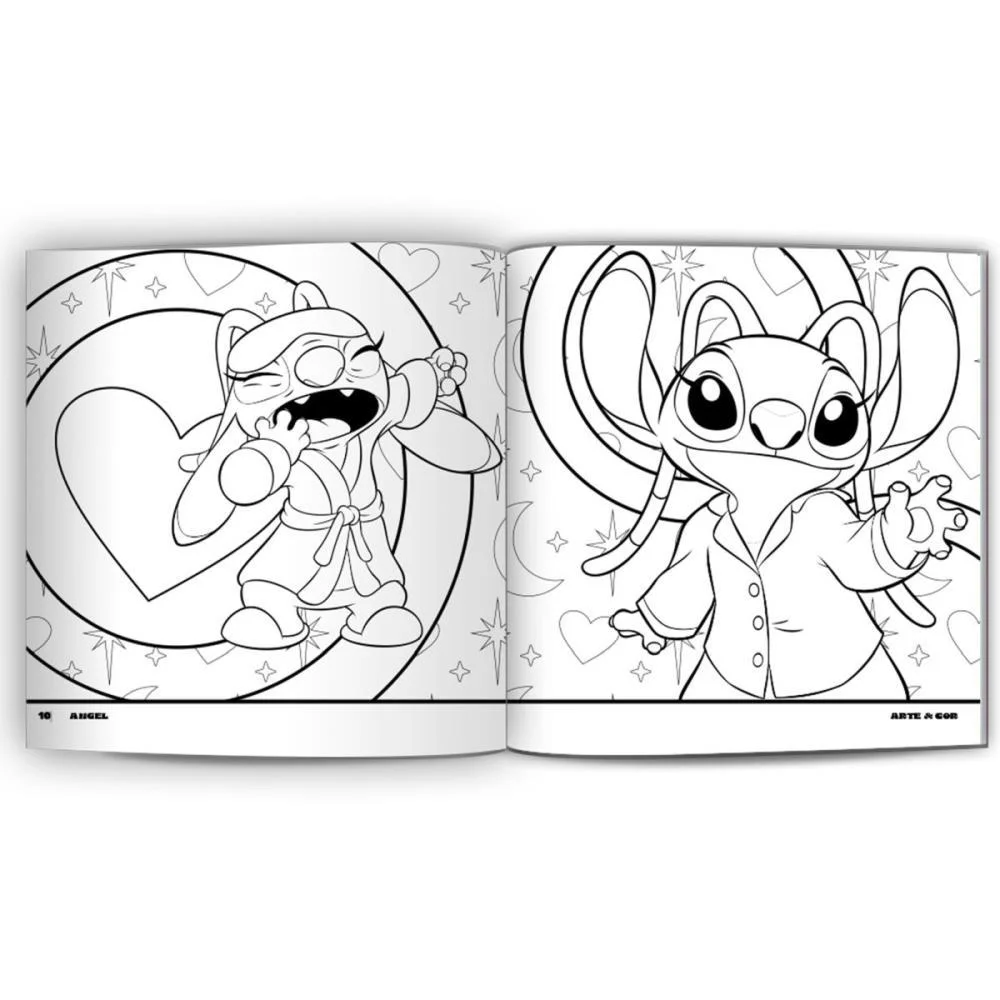 Livro Infantil Colorir Arte E Cor Angel 27X27 36Pgs Culturama - imagem 3