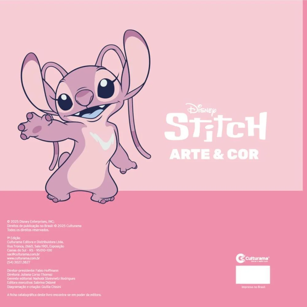 Livro Infantil Colorir Arte E Cor Angel 27X27 36Pgs Culturama - imagem 4