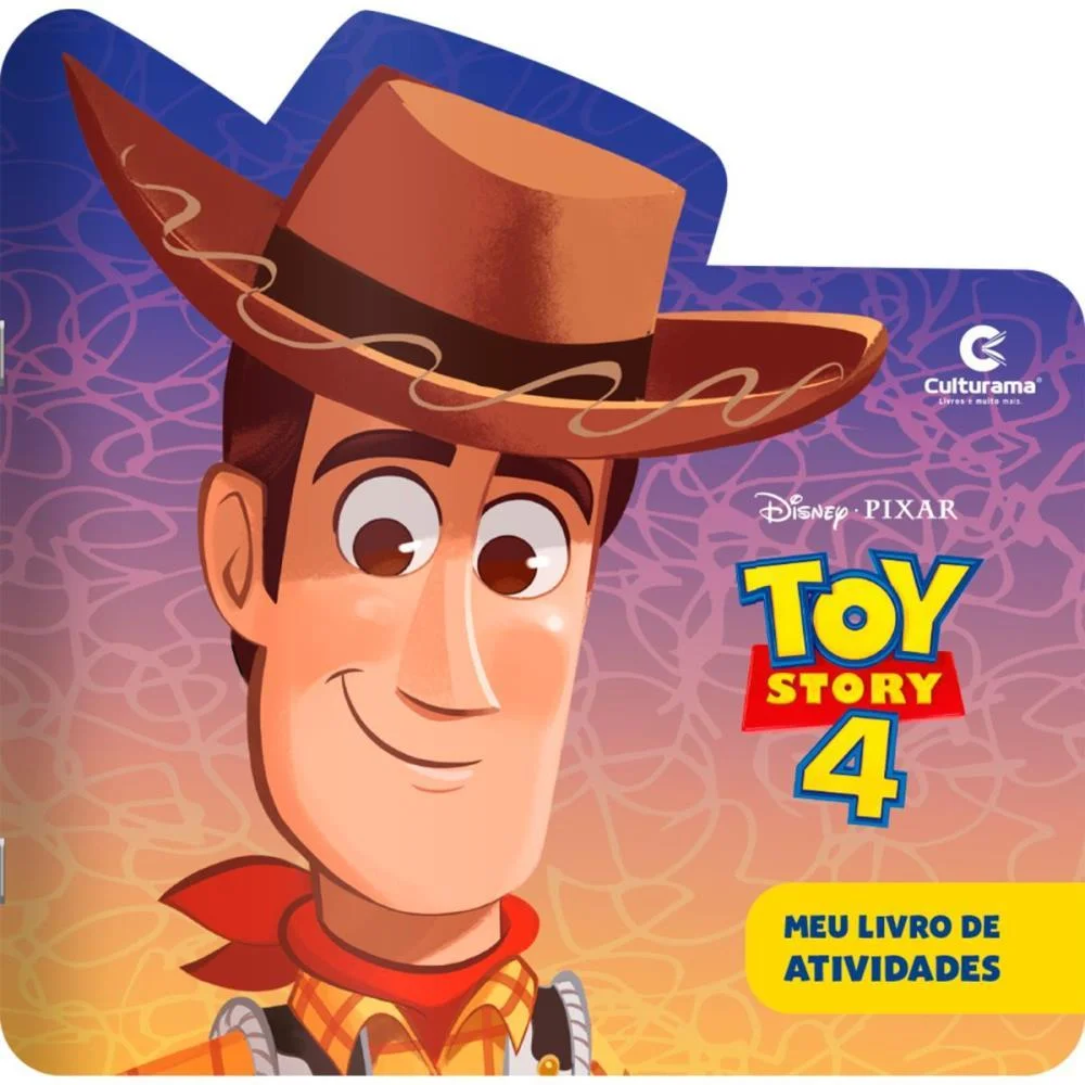 Livro De Atividades Recortado Toy Story 24Pg 23X23 Culturama - imagem 5