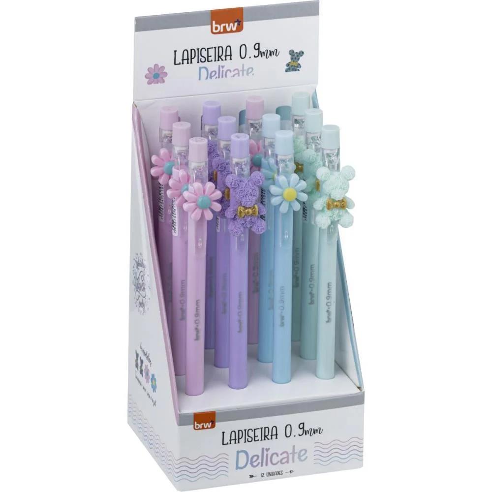 Lapiseira 0.9Mm Plastica Delicate Sortidas Brw C/ 12 Unidades - imagem 7