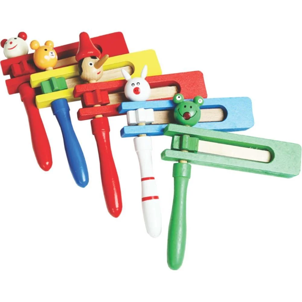 Instrumento Musical Catraca Infantil 15Cm (S) Toy Mix - imagem 2