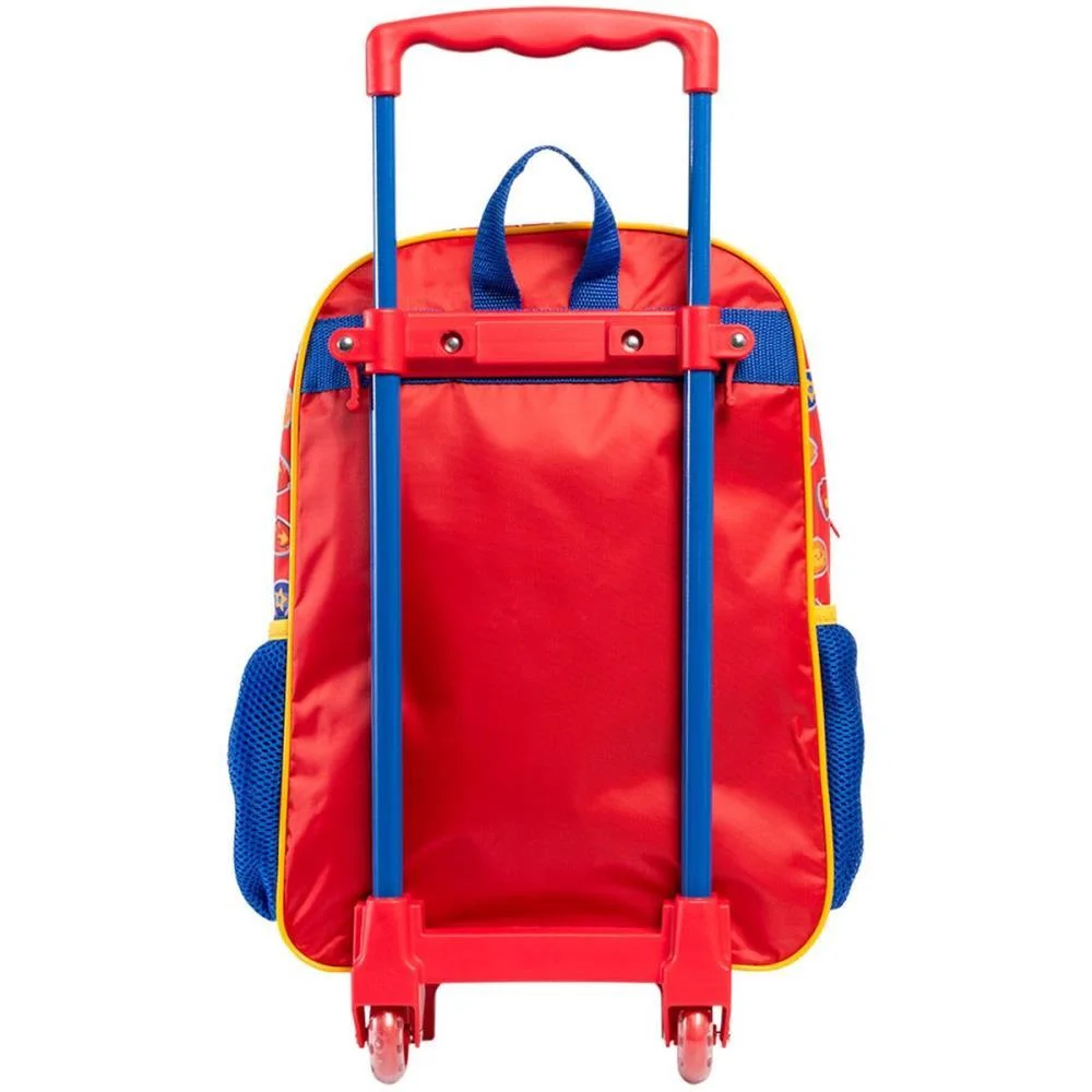 Mochila Infantil Com Rodinha Patrulha Canina Fire Rescue Gr Xeryus - imagem 3