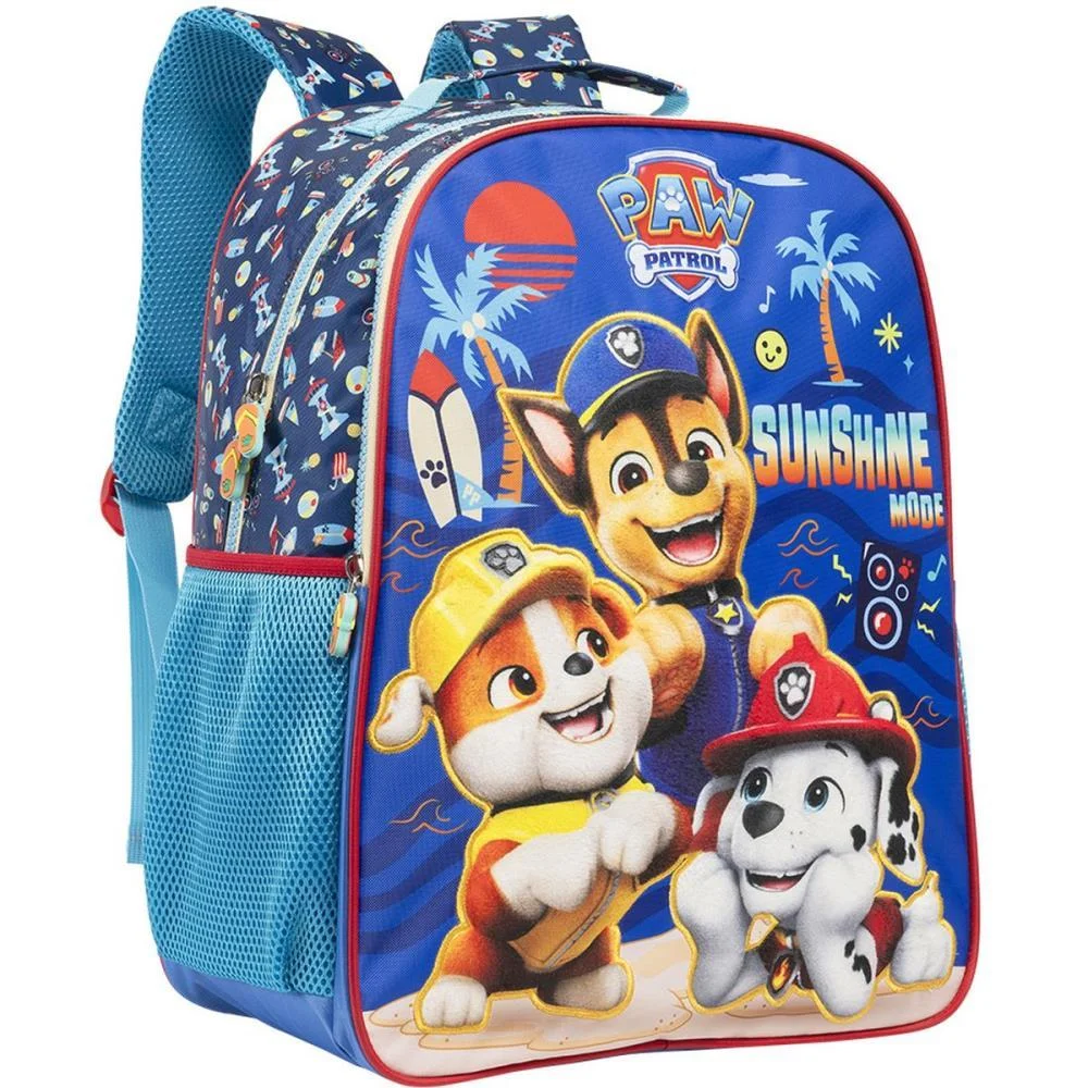 Mochila Infantil Patrulha Canina Sunshine R Gr Xeryus - imagem 4