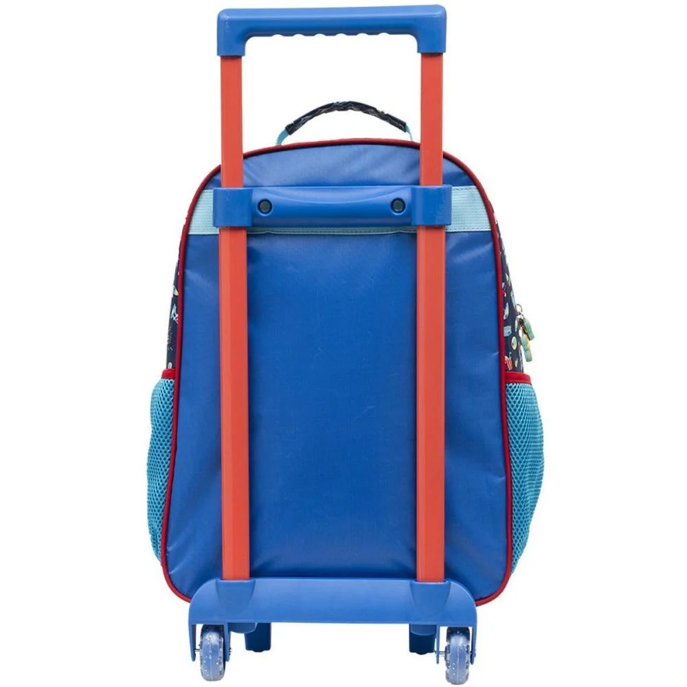 Mochila Infantil Com Rodinha Patrulha Canina Sunshine R Gr Xeryus - imagem 3