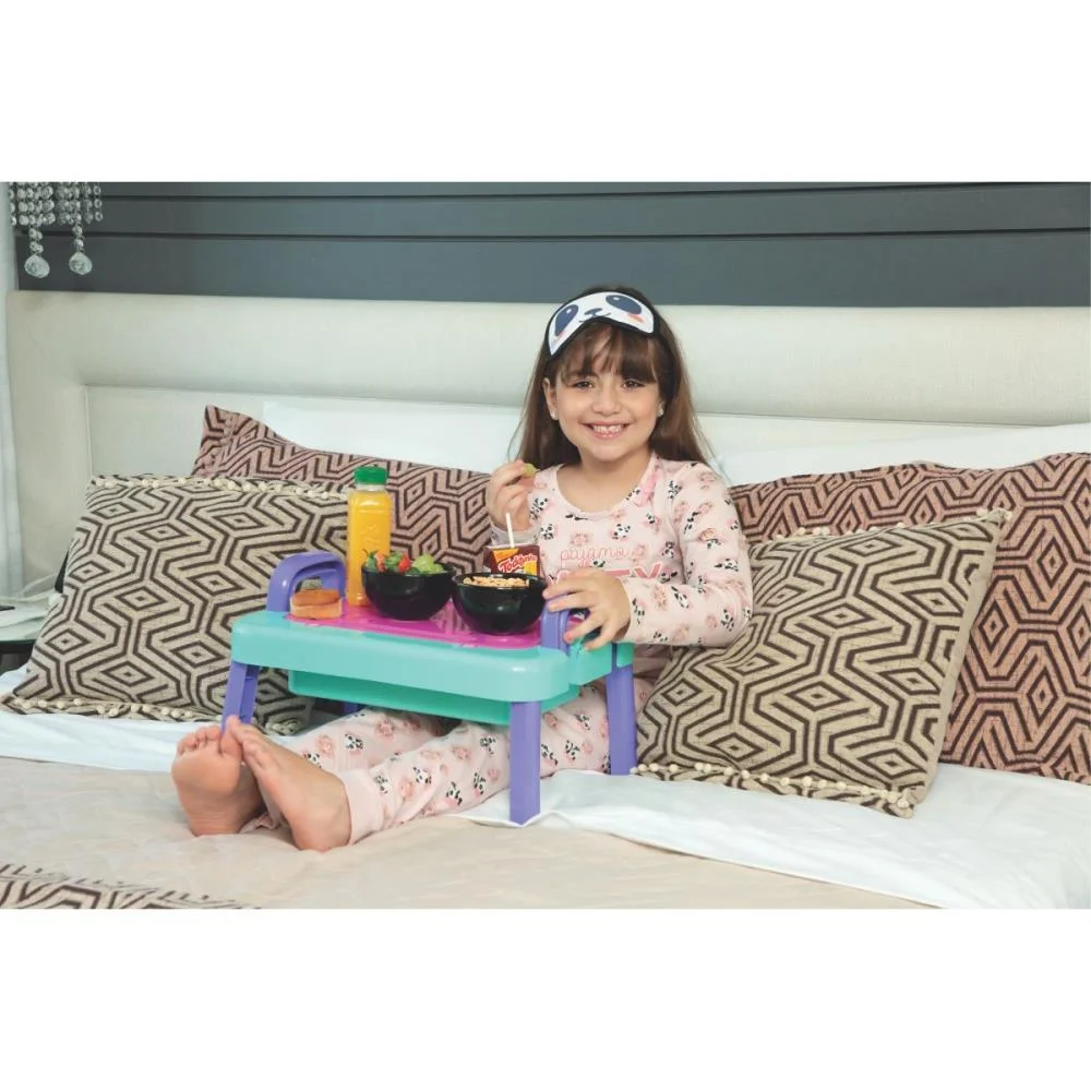 Brinquedo Educativo Mesinha De Desenho Charmosa Merco Toys - imagem 6