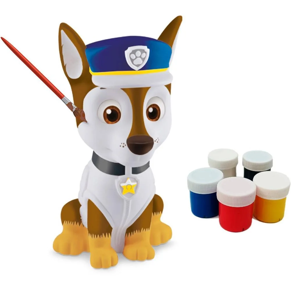 Boneco E Personagem Chase Arts Kit Pintura Guache Elka - imagem 3
