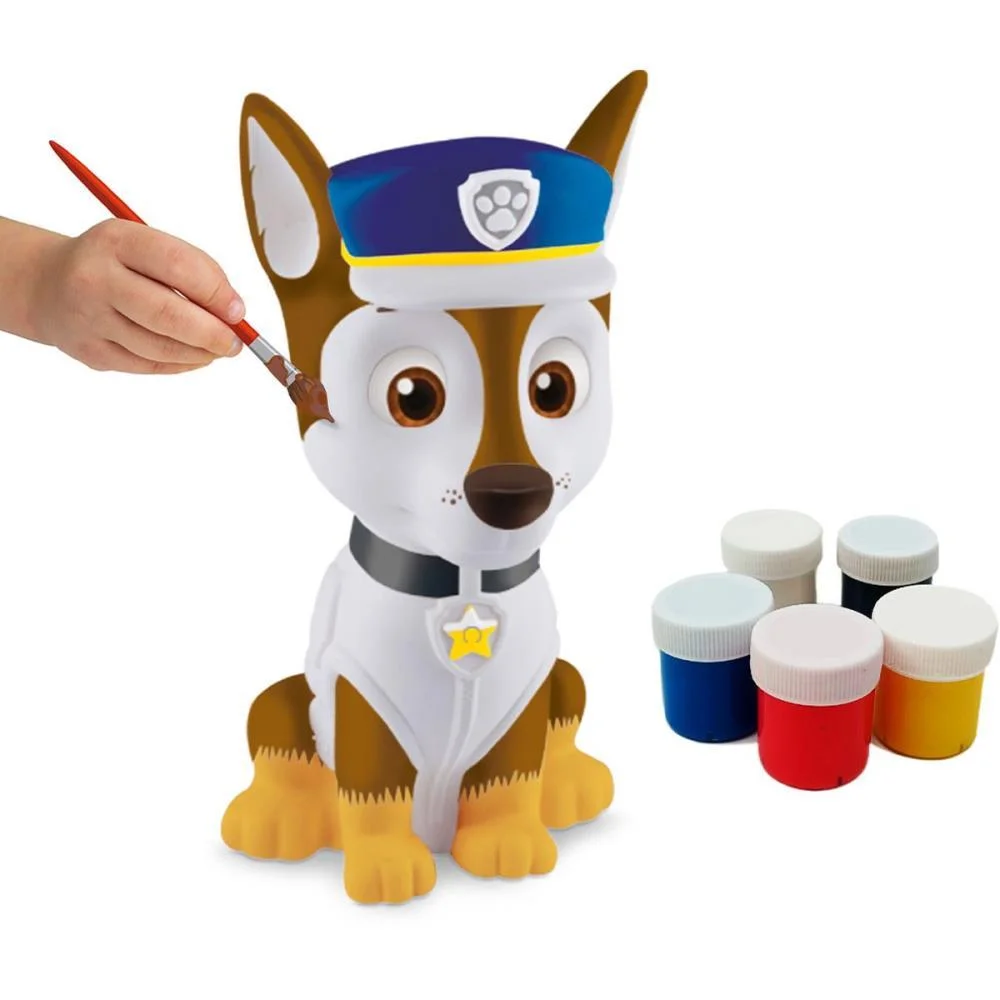 Boneco E Personagem Chase Arts Kit Pintura Guache Elka - imagem 4